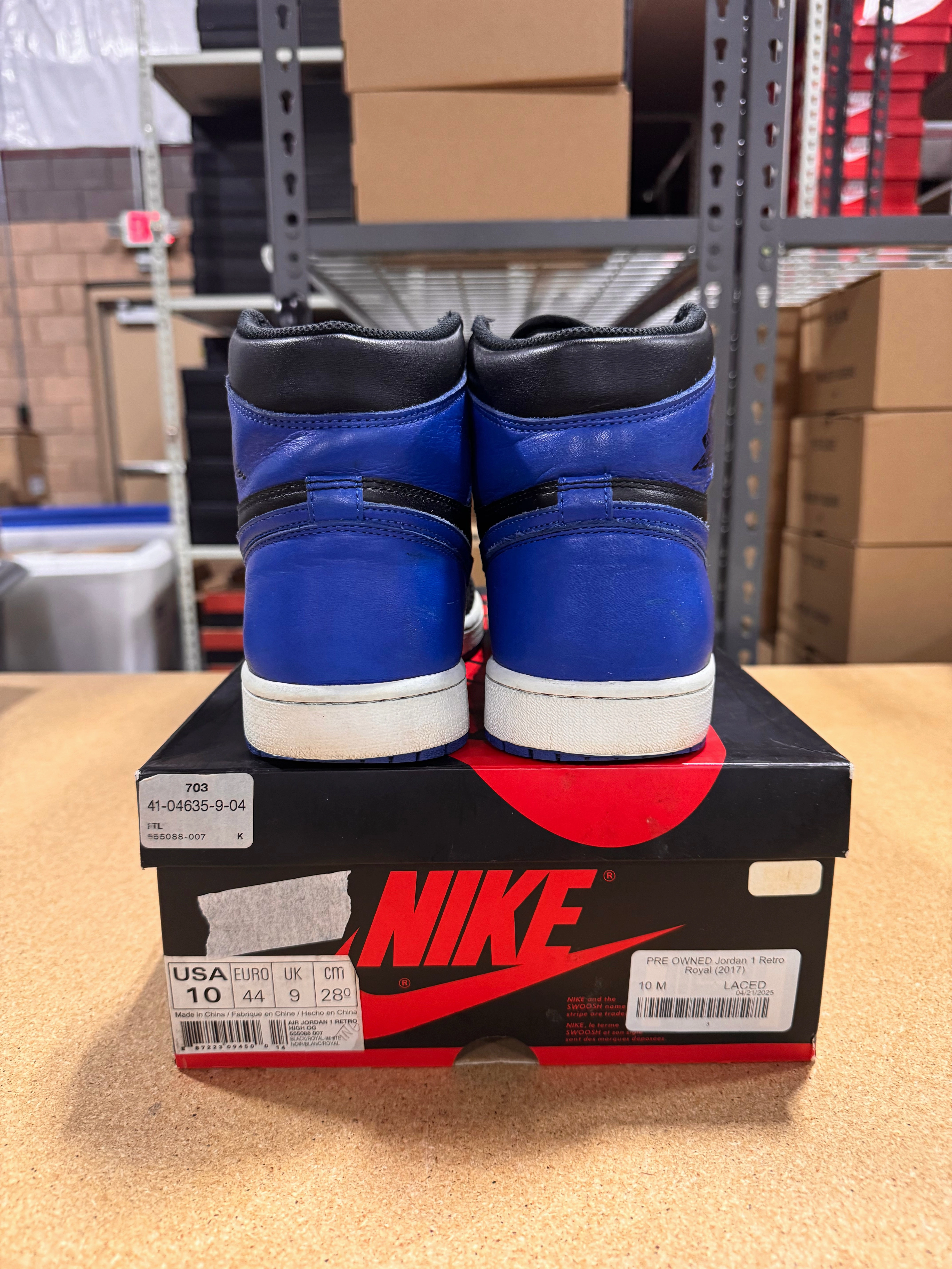 PRE OWNED Jordan 1 Retro Royal (2017)