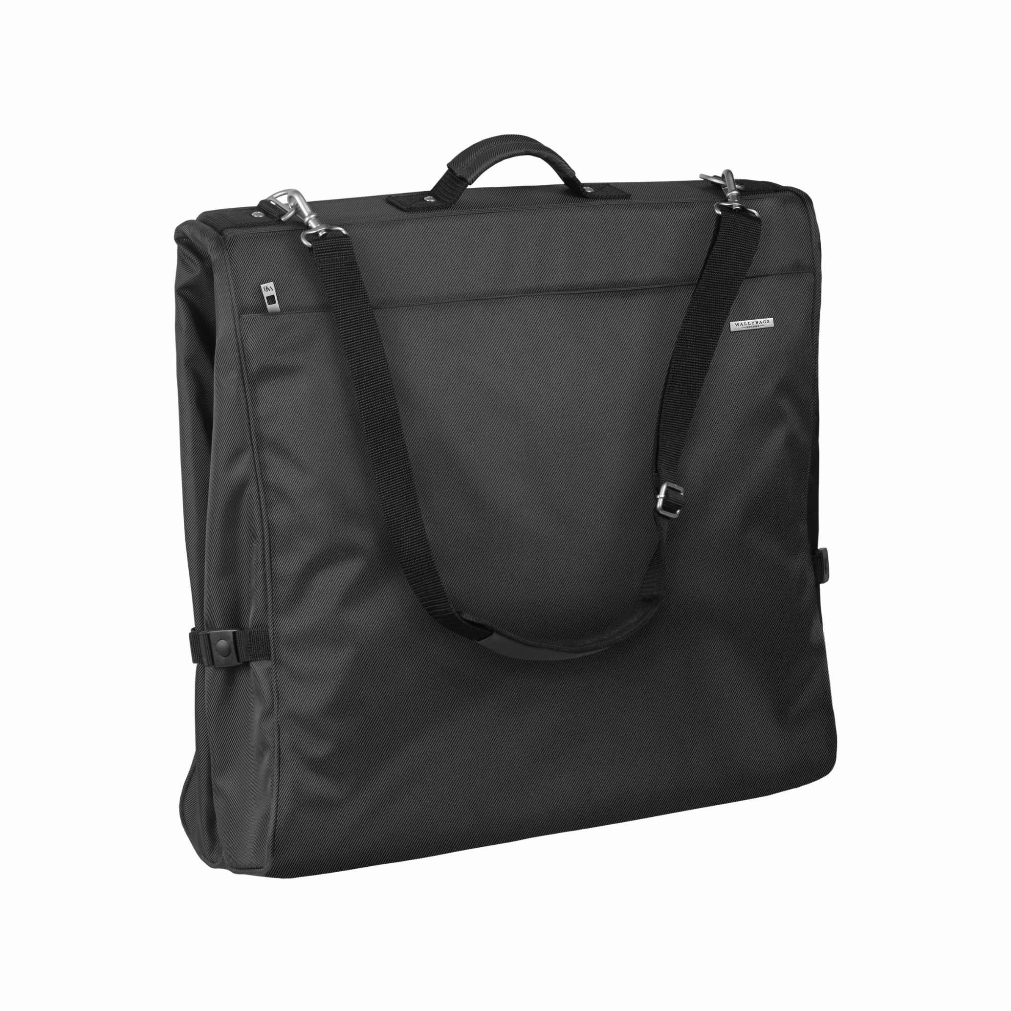 Premium Framed Travel Garment Bag with Shoulder Strap 45"