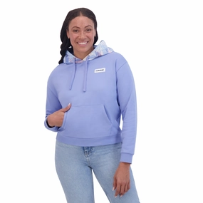 Shorter Hoodie Women's - Hydrangea