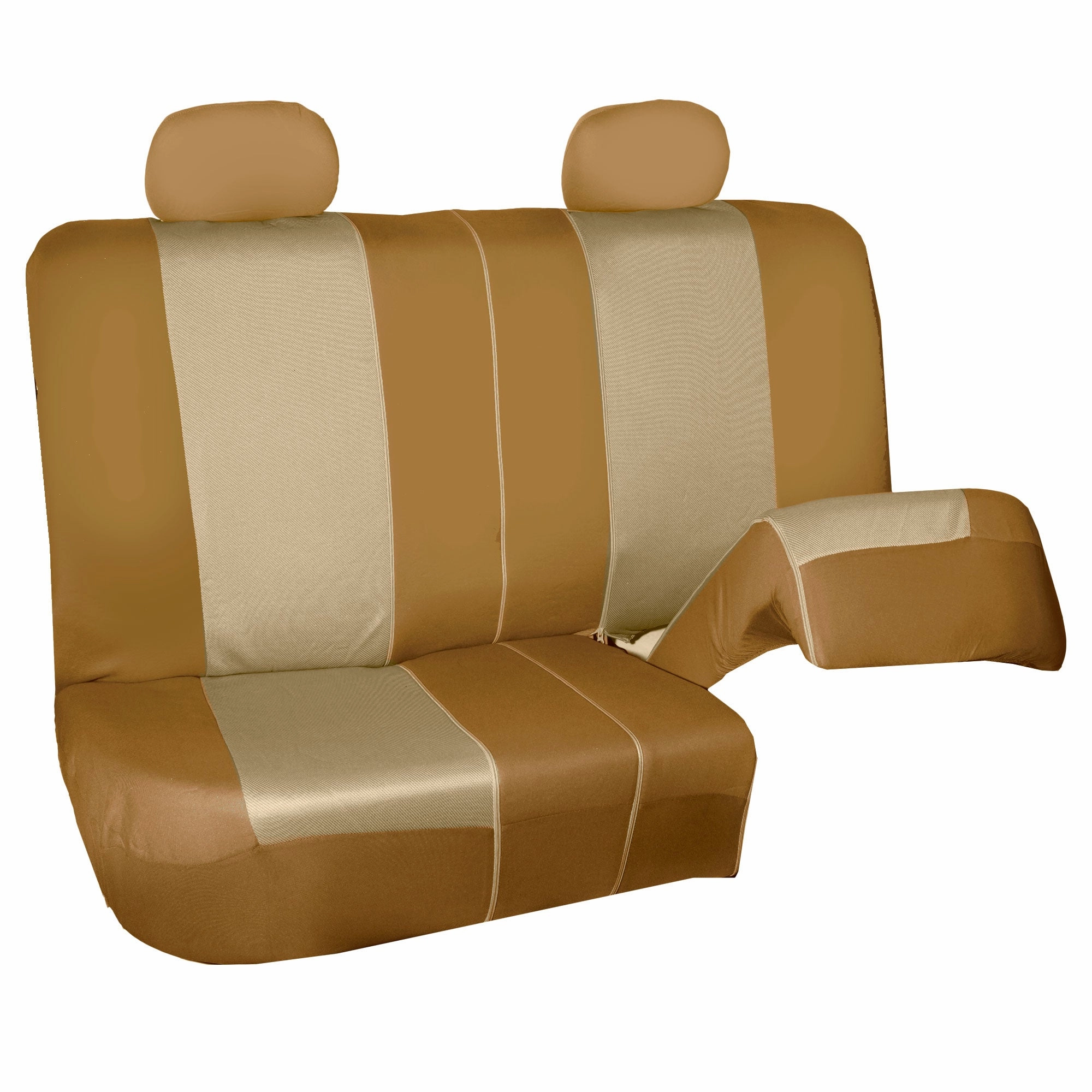 Supreme Twill Seat Covers - Rear Set Beige / Tan