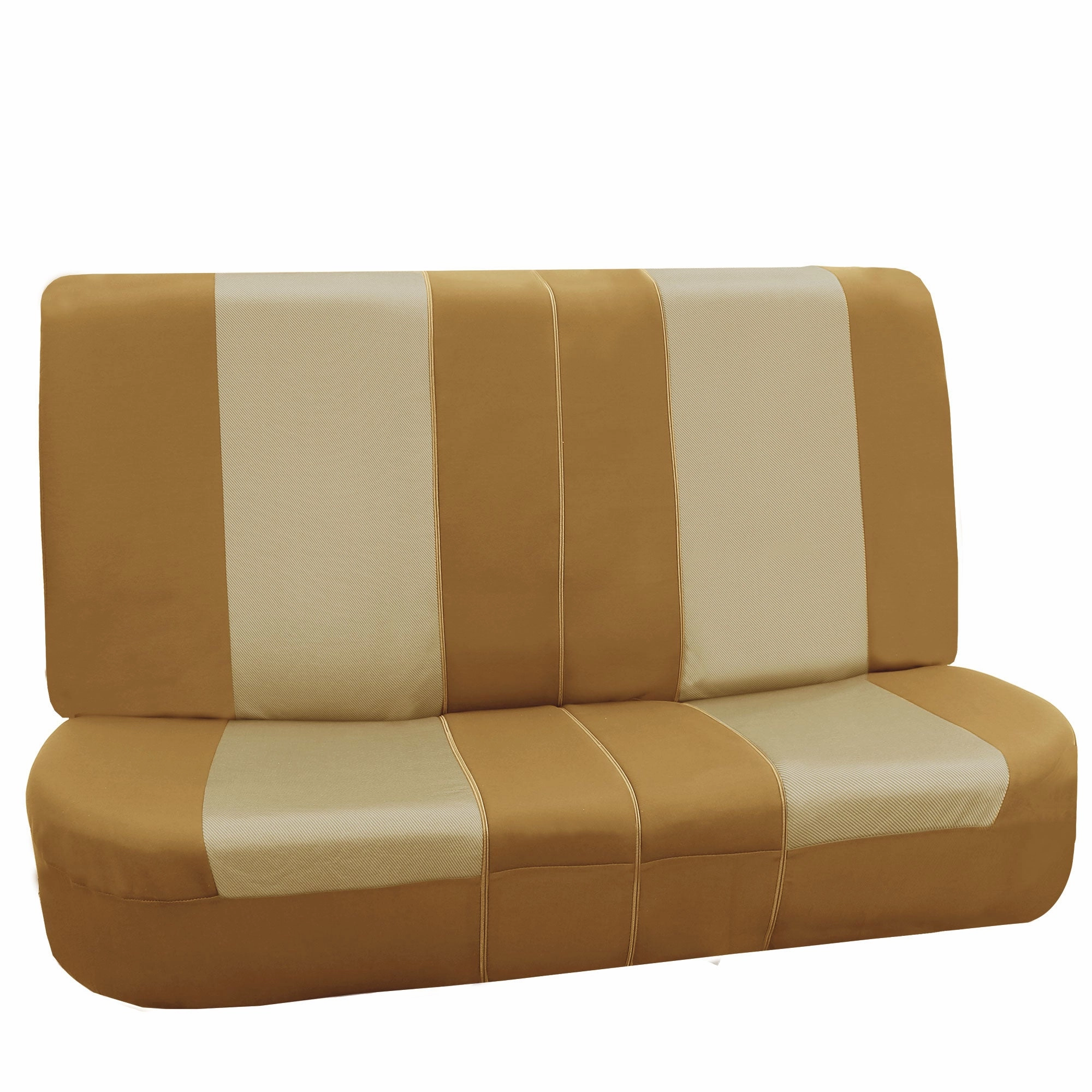 Supreme Twill Seat Covers - Rear Set Beige / Tan