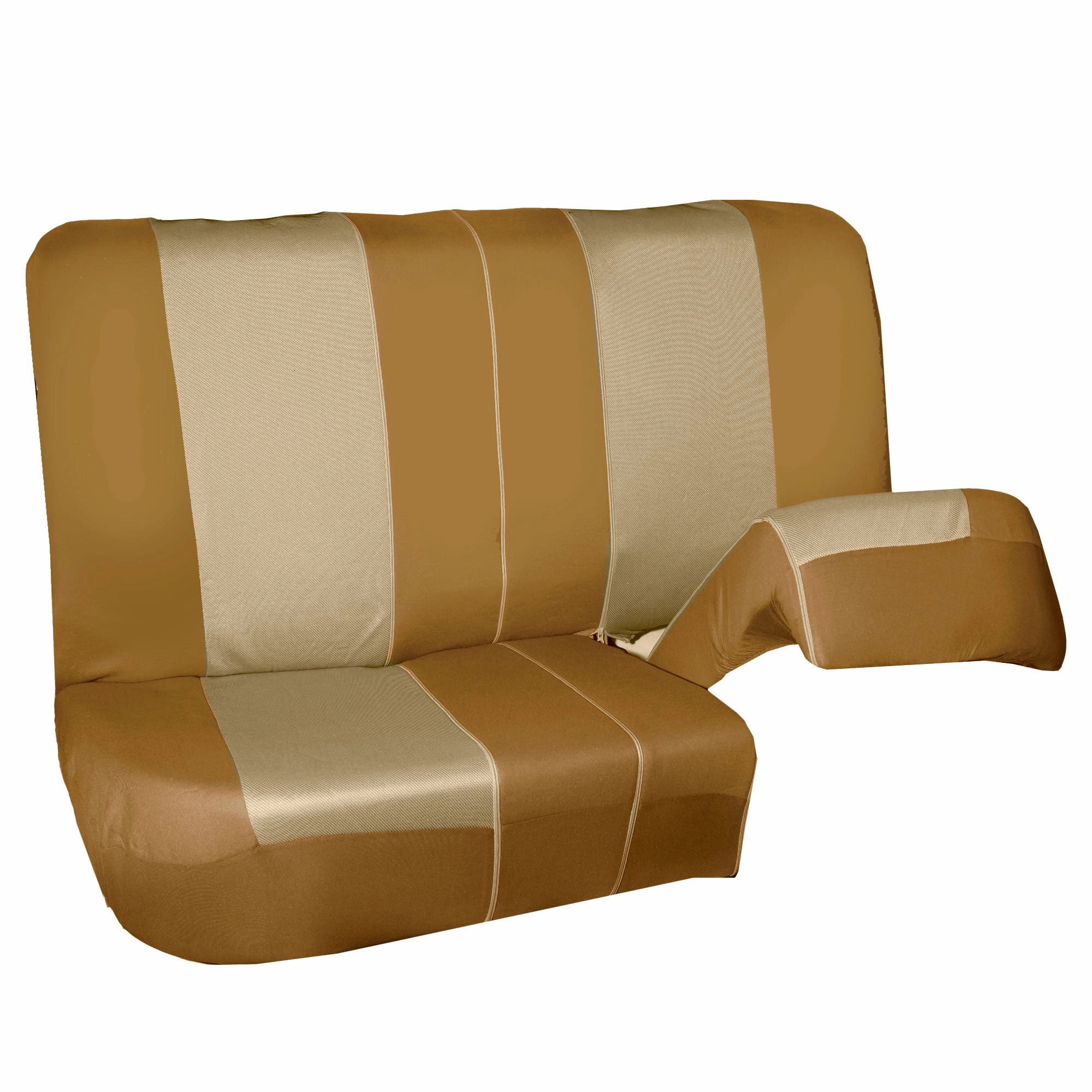 Supreme Twill Seat Covers - Rear Set Beige / Tan