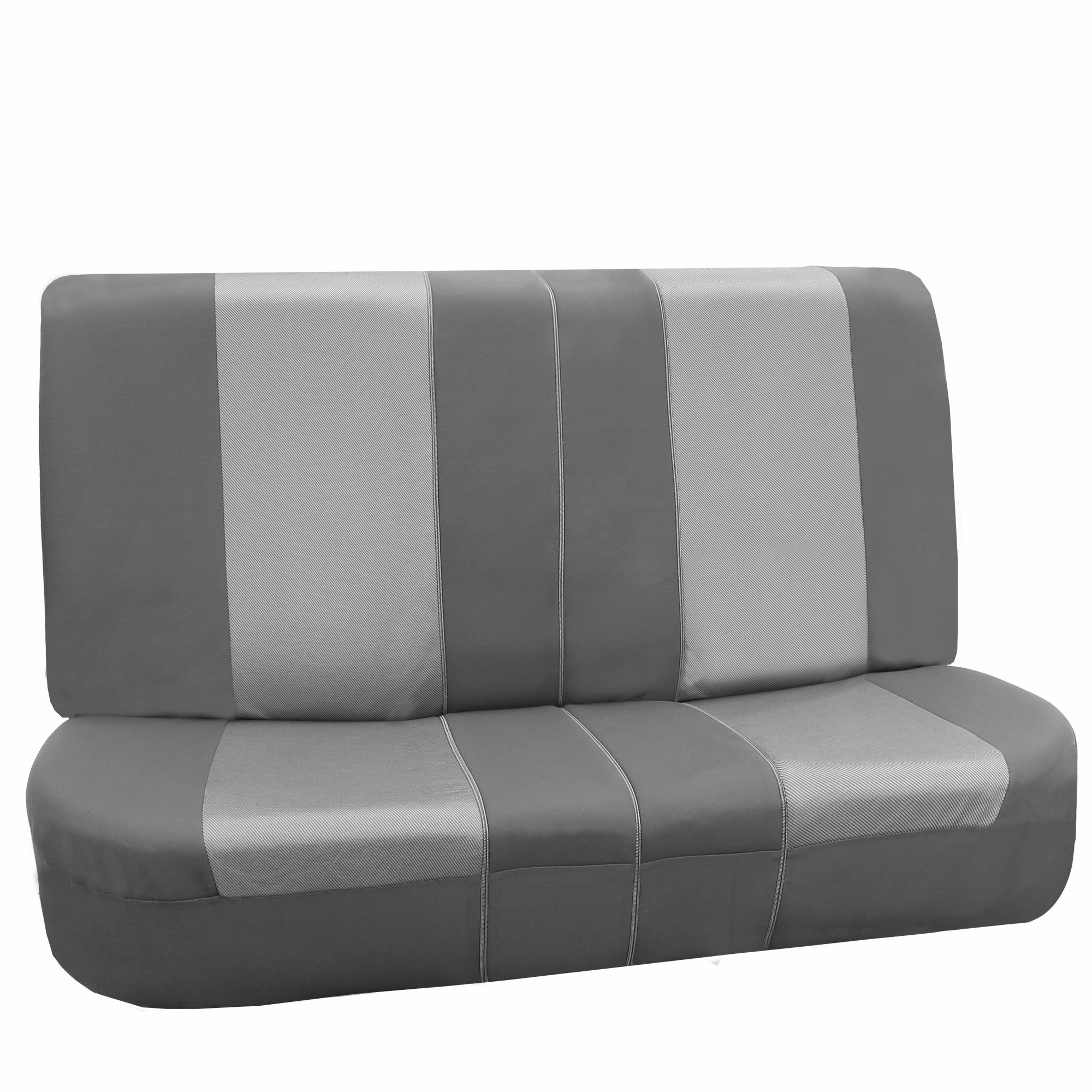 Supreme Twill Seat Covers - Rear Set Gray / Gray