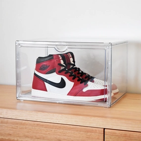 The Sneaker Laundry Side Drop 360 View Shoe Box - Clear