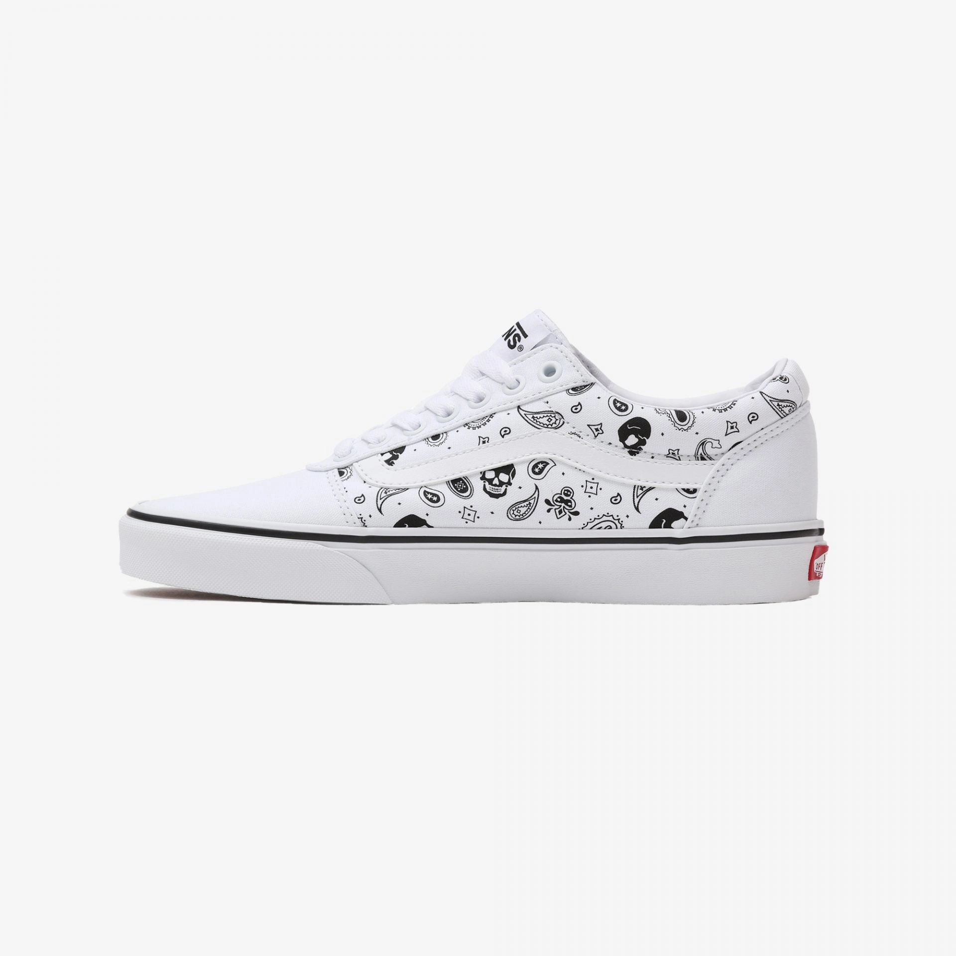 Vans | WARD  { WHITE/BLACK