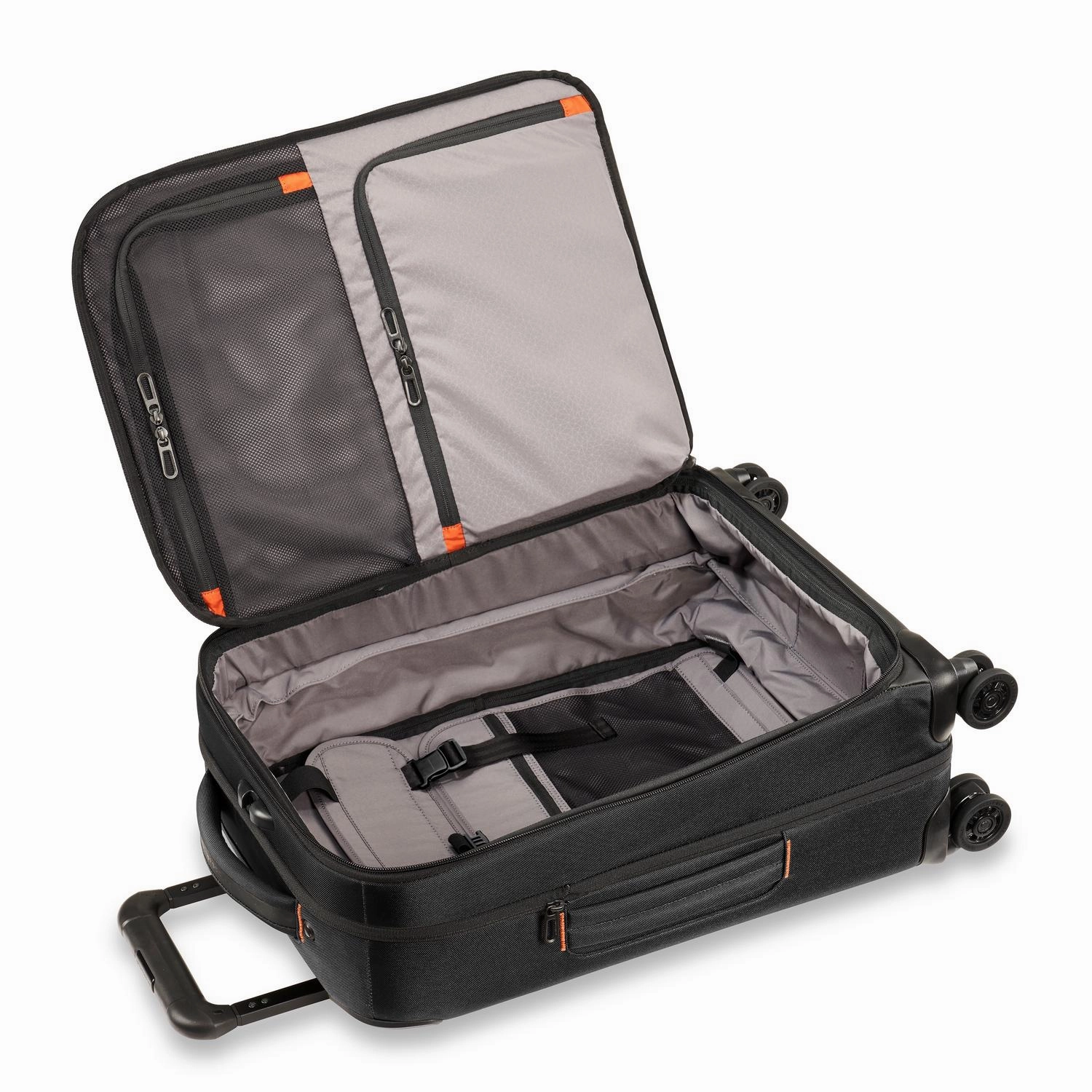 ZDX DOMESTIC 56cm Carry-On Expandable Spinner - Black