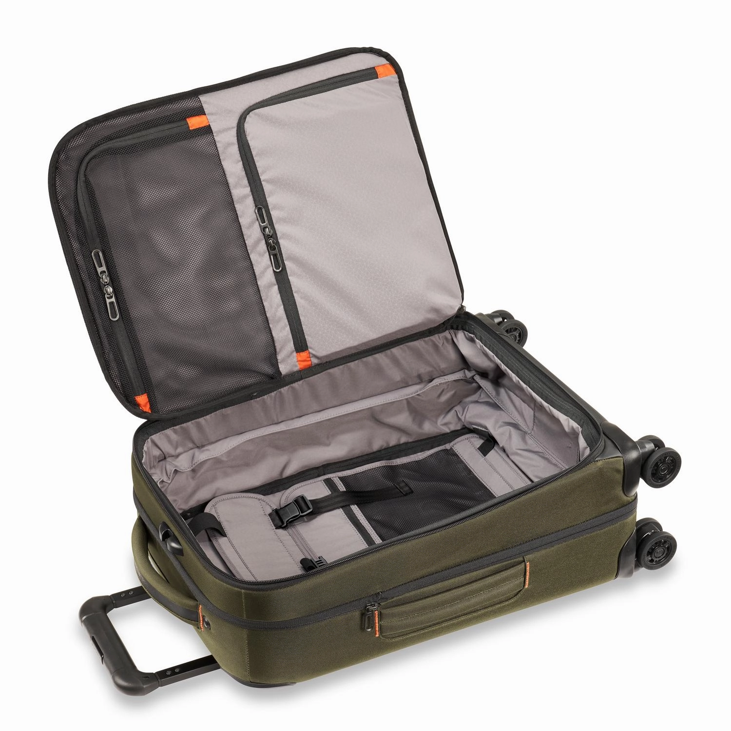 ZDX DOMESTIC 56cm Carry-On Expandable Spinner - Hunter