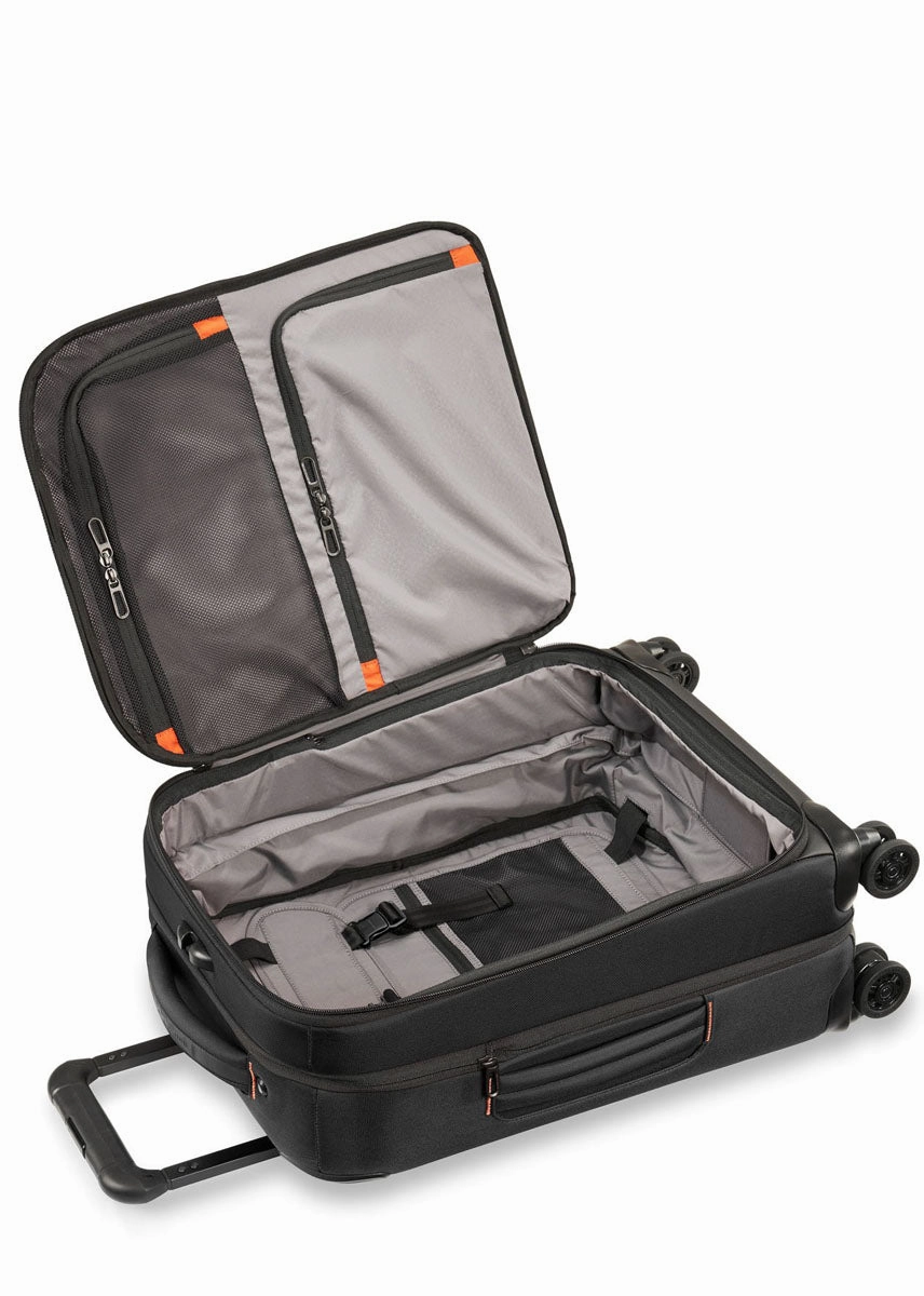 ZDX International Carry-On Expandable Spinner - Black