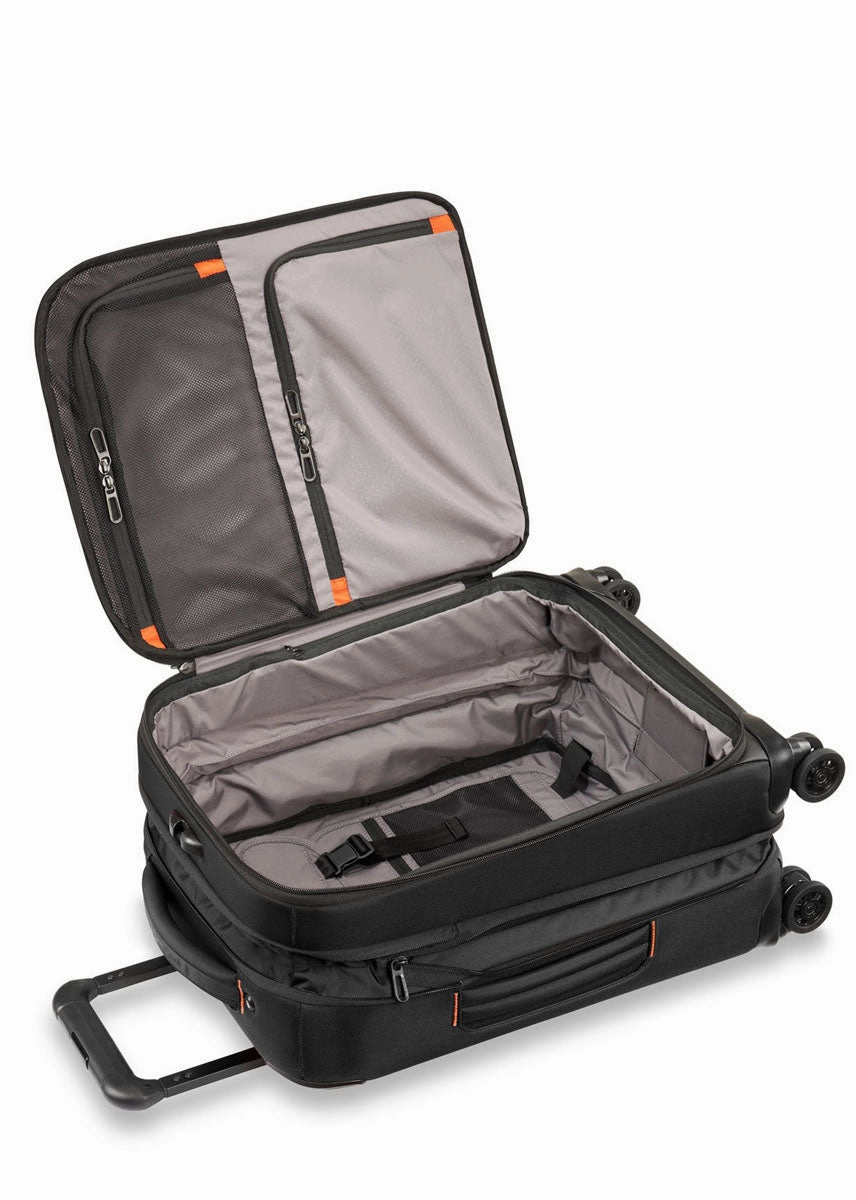 ZDX International Carry-On Expandable Spinner - Black