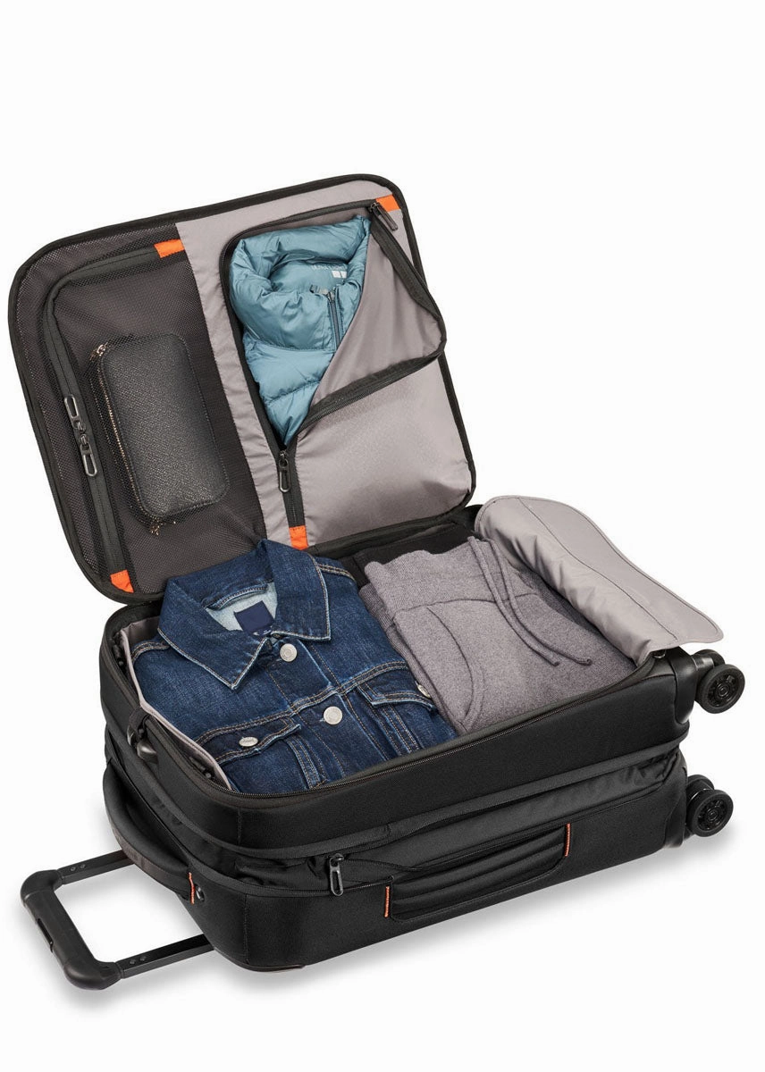 ZDX International Carry-On Expandable Spinner - Black