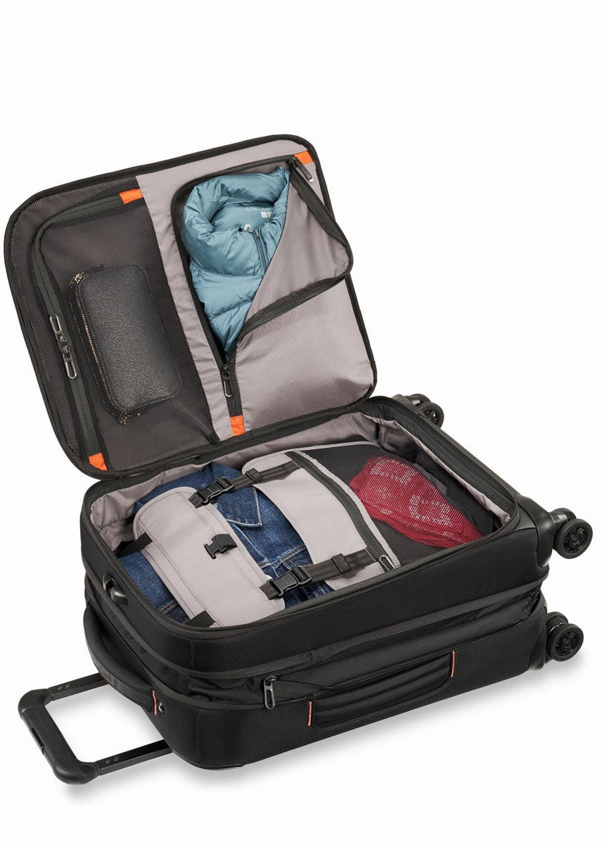 ZDX International Carry-On Expandable Spinner - Black