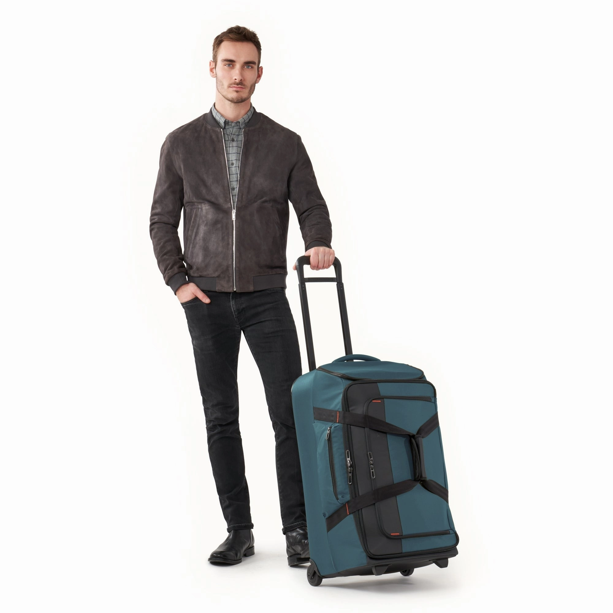 ZDX MEDIUM Upright Duffle - Ocean