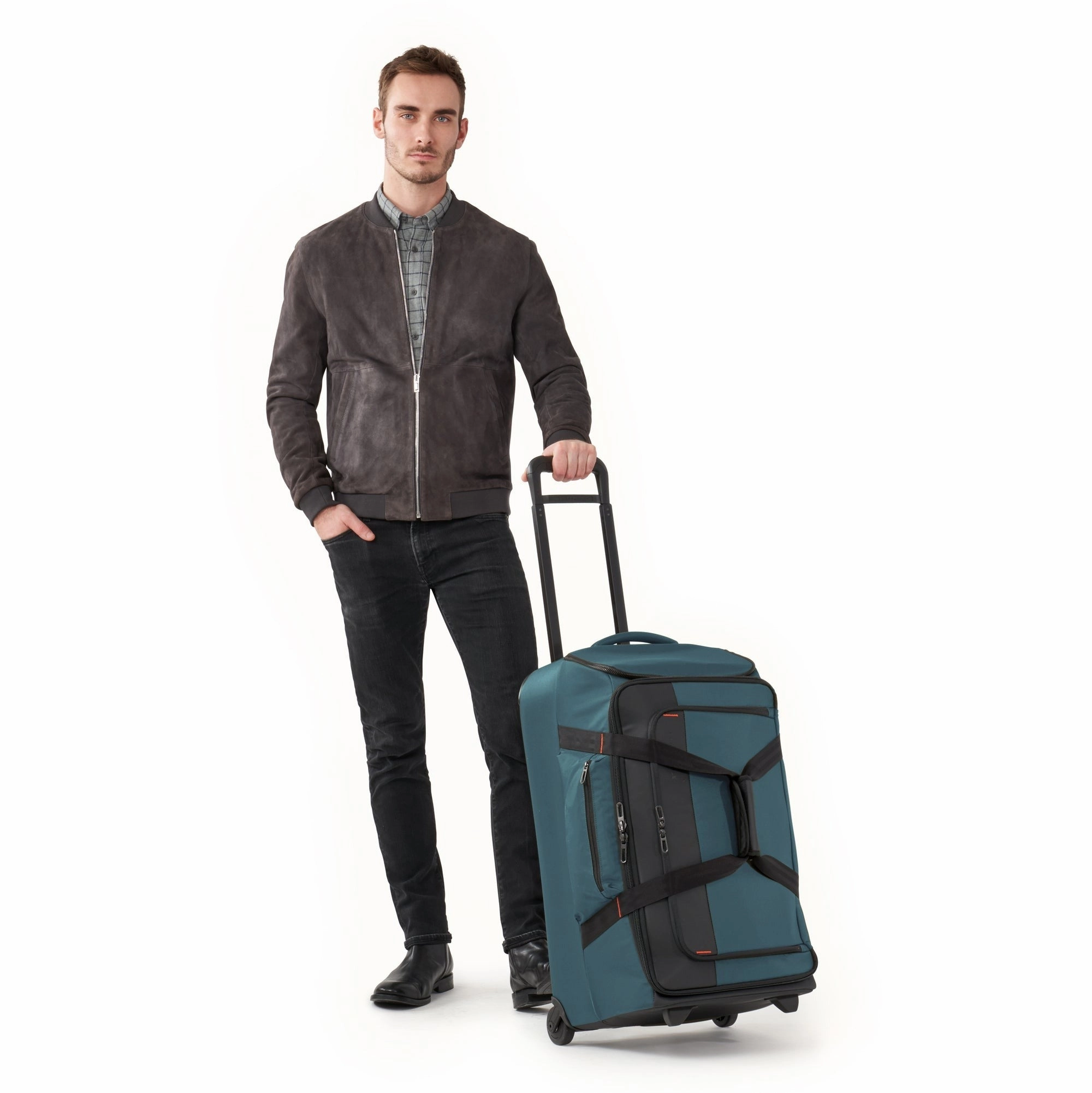 ZDX MEDIUM Upright Duffle - Ocean